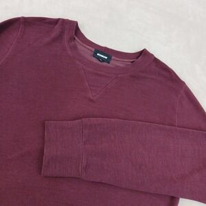 Monrow Small Mens Sweater 20x26 Knit Soft USA Crew Neck Comfort Casual